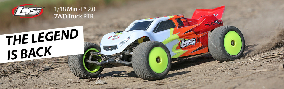 Losi Mini T 2.0 2wd Stadium Truck 1/18 RTR 01