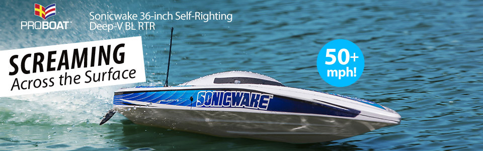 Proboat Sonicwake 36 Motoscafo Brushless RTR 2