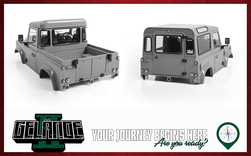 Scaler Gelande II Land Rover Defender D90 kit 12