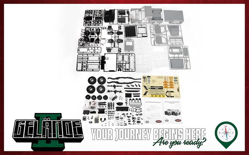 Scaler Gelande II Land Rover Defender D90 kit 16