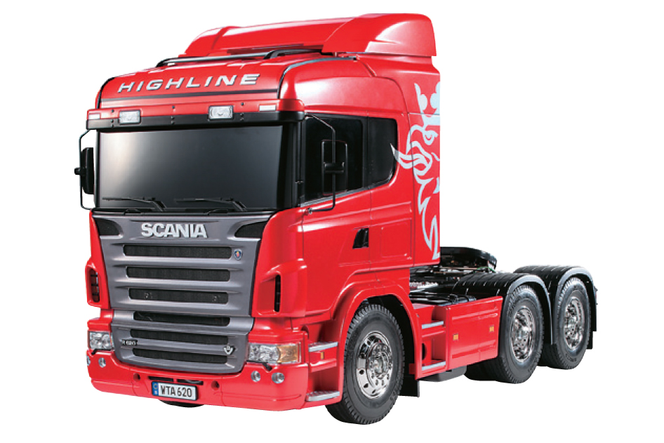 Tamiya Scania R620 Highline rosso kit 1
