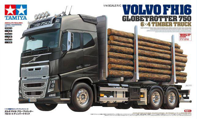 Tamiya Kit Camion Volvo FH16 Globetrotter Timber Truck 1/ 14