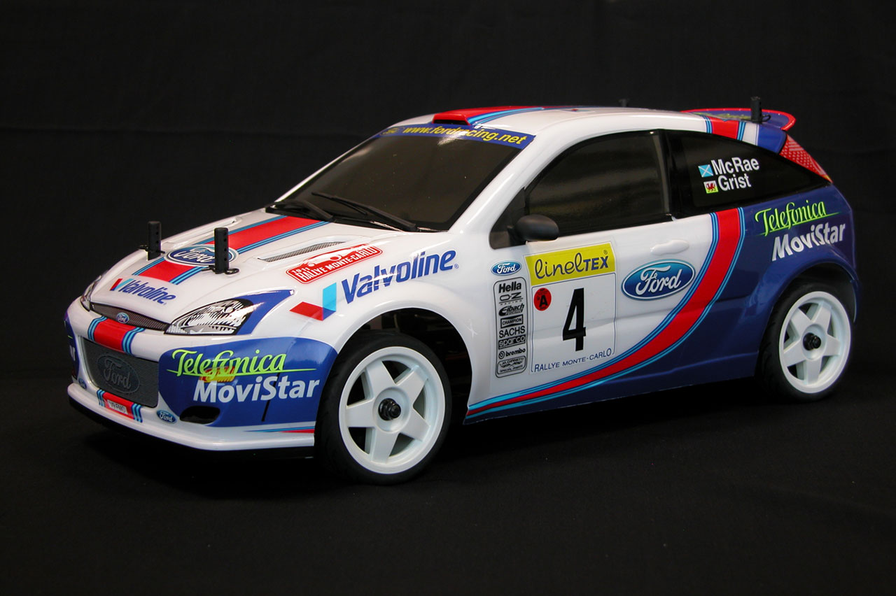 The Rally Legends Ford Focus WRC Mc Rae Grist RTR main