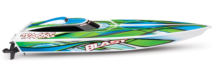 Traxxas Blast 2019 rc race boat rtr tq 03