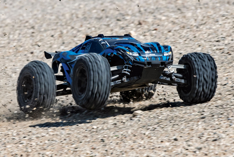 Traxxas Rustler 4x4 Brushed Blue rtr 08