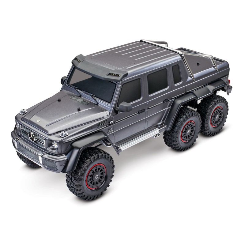 Traxxas TRX6 Mercedes g63 amg 6x6 Rc Silver rtr 1