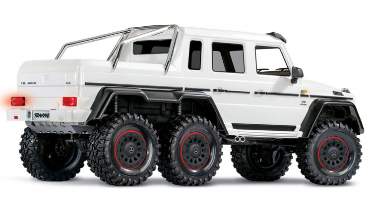 Traxxas TRX6 Mercedes g63 amg 6x6 Rc rtr white 1x